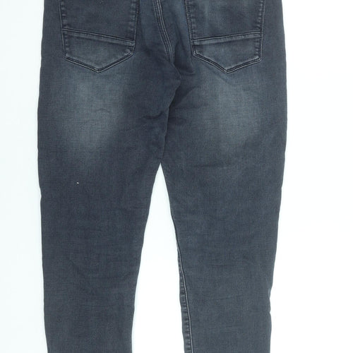 Naswiz Men's Dark Grey Slim Fit Denim Jeans Size 30