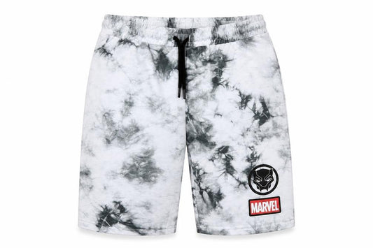 Marvel Boys Grey Tie Dye Black Panther Sweat Shorts 14-15 Years