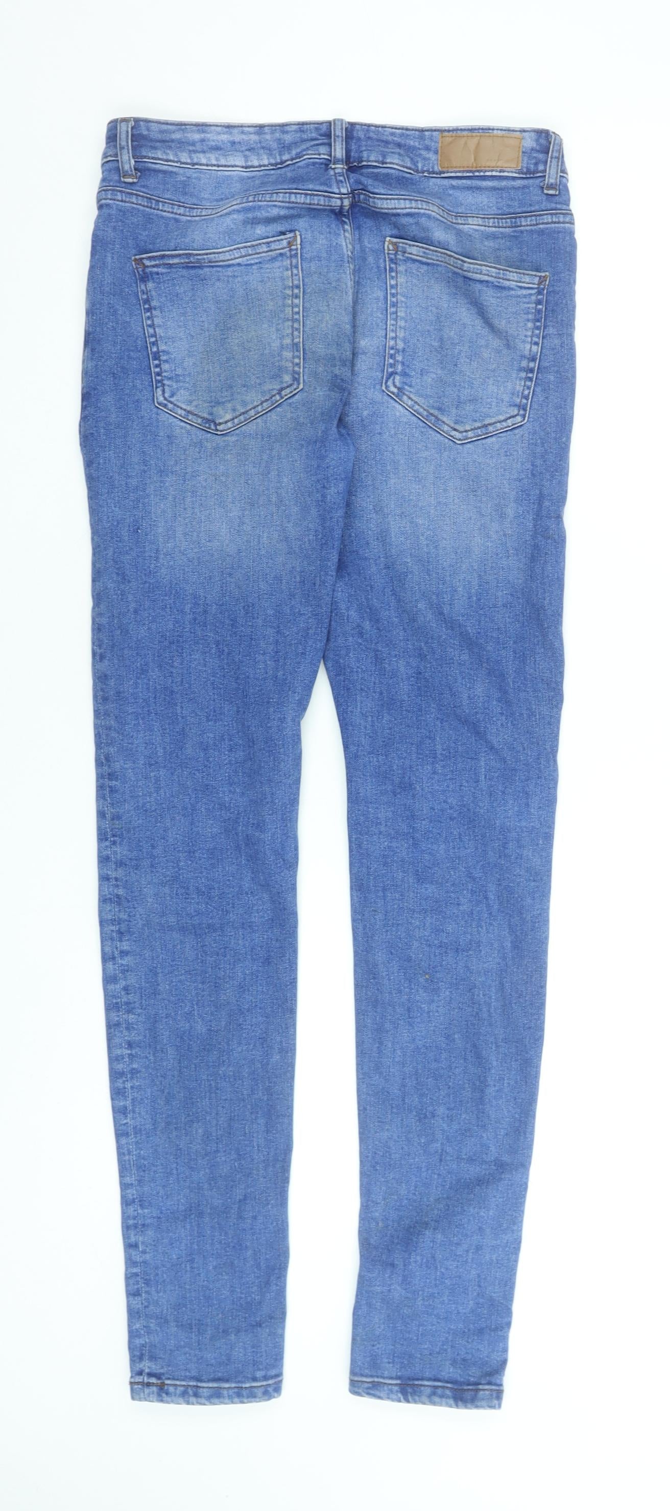 Denim Co. Men's Blue Slim Fit Skinny Jeans 28W 32L