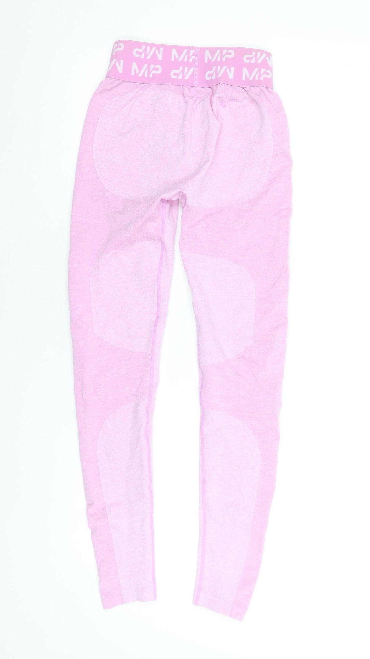 MP Women Pink Seamless Leggings Size S High Waist Gymwear