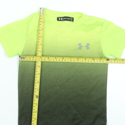 Under Armour Boys Green Short Sleeve Active T-Shirt 2 Years Lightweight