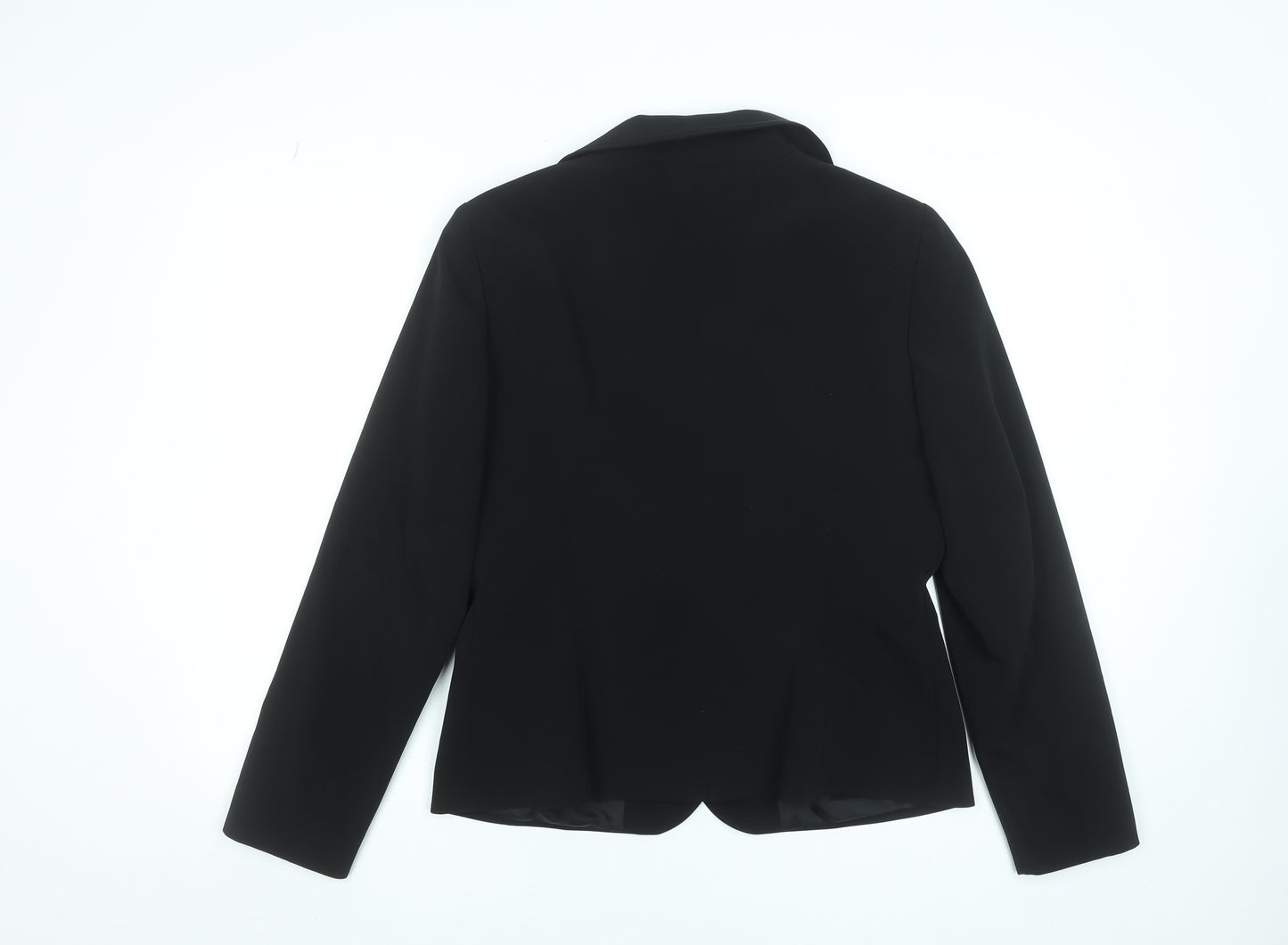 Gerry Weber Women's Black Size 14 Classic Blazer Jacket