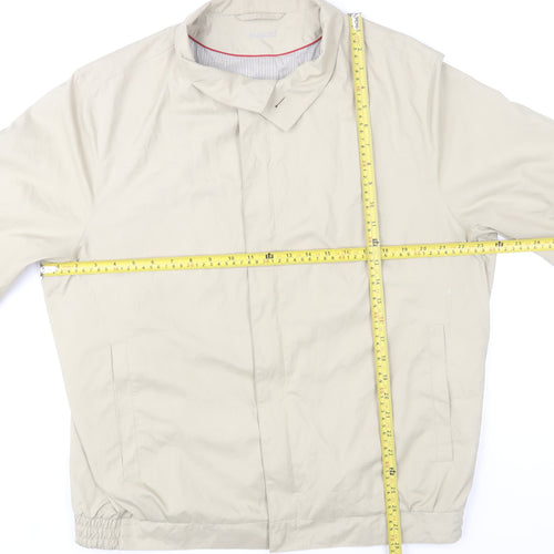 Bugatti Men's Beige Lightweight Basic Jacket Size 42R