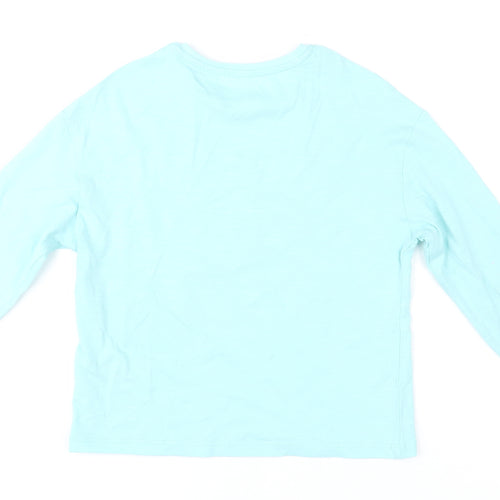 Marks and Spencer Girls Blue Disney Princess Ariel Long Sleeve T-Shirt 5-6Y
