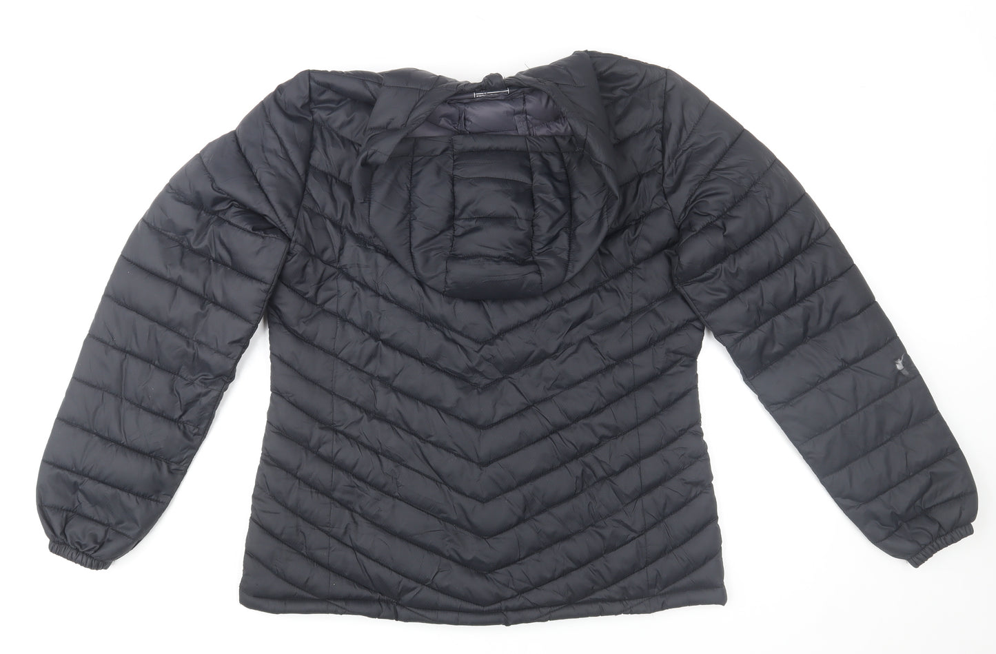 Mountain Warehouse Womens Black Size 12 Hooded Puffer Jacket