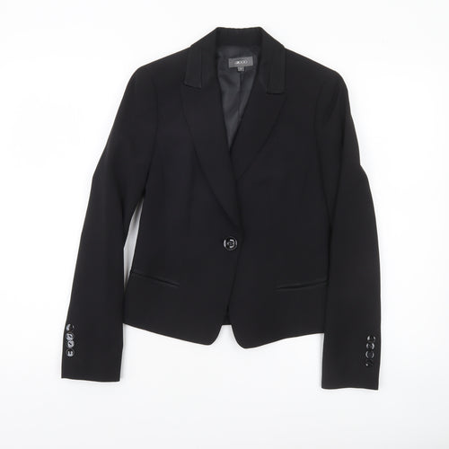 G2000 Women Black Size 6 Single-Breasted Suit Jacket Blazer
