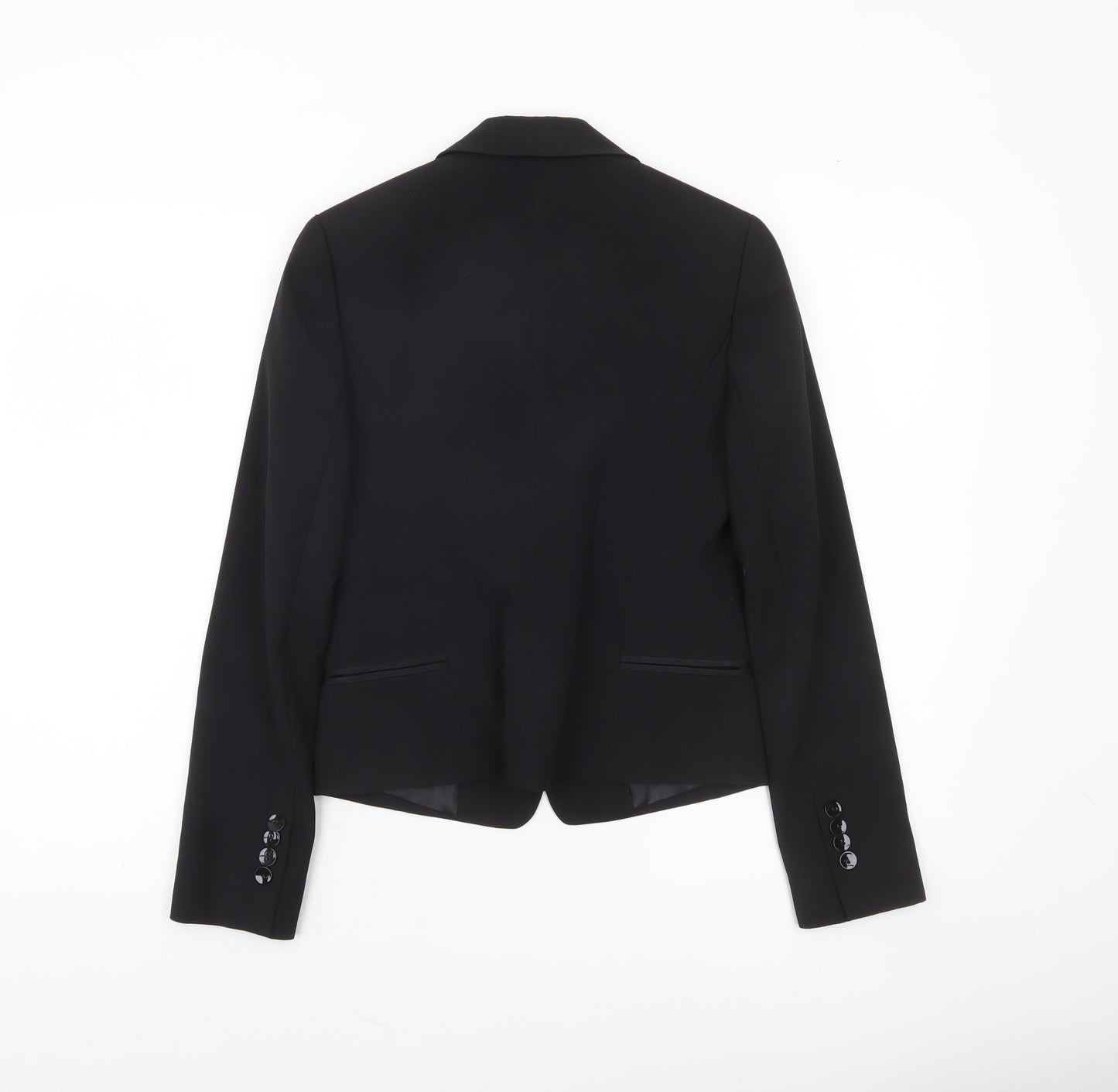 G2000 Women Black Size 6 Single-Breasted Suit Jacket Blazer