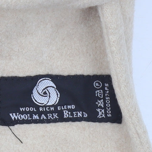 Next Women’s Beige Wool Blend Long Overcoat UK 10 Classic Style