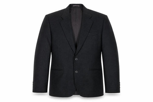 Next for Men Black Wool Blazer Jacket 38R Regular Fit Classic Style