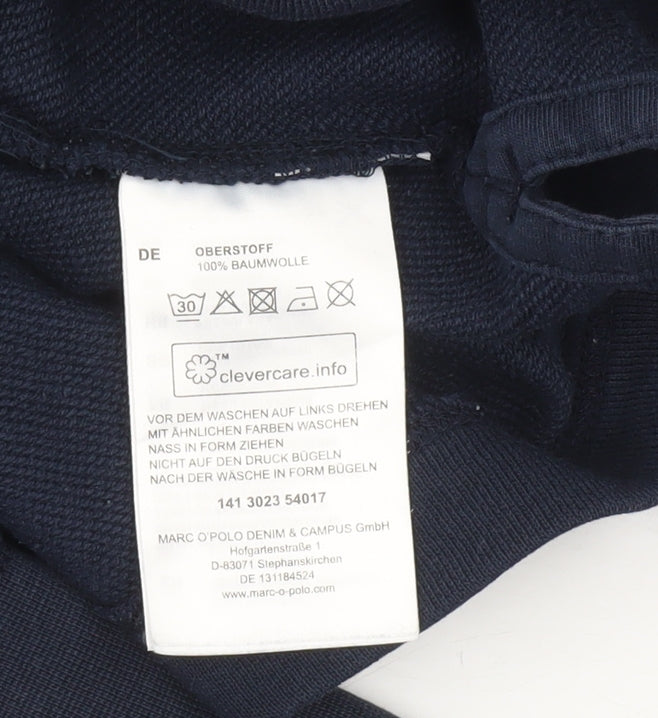 Marc O’Polo Denim Women’s Navy Hoodie L Organic Cotton Casual