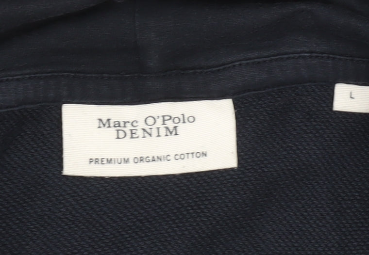 Marc O’Polo Denim Women’s Navy Hoodie L Organic Cotton Casual