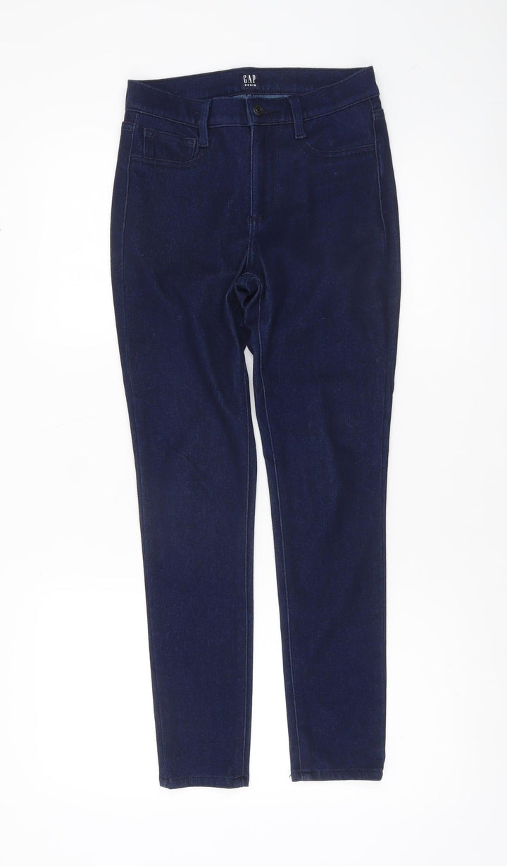 GAP Women’s Blue Denim Mid Rise Jegging Trousers Size 10