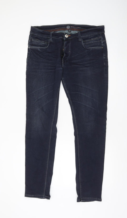 Tokyo Laundry Men's Blue Slim Fit Denim Jeans 36R