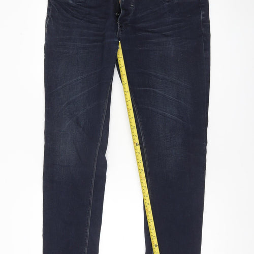 Tokyo Laundry Men's Blue Slim Fit Denim Jeans 36R