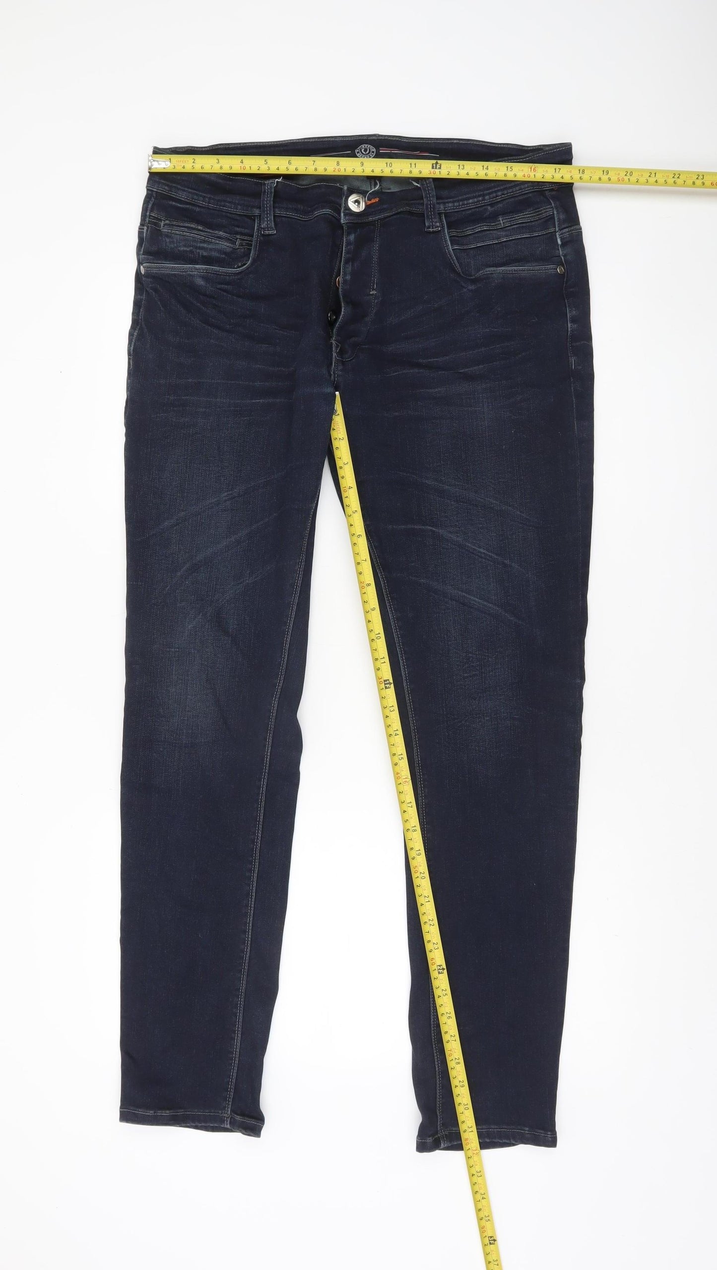 Tokyo Laundry Men's Blue Slim Fit Denim Jeans 36R