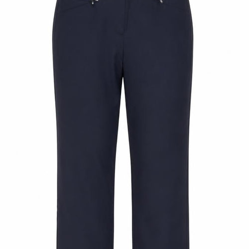 BHS Womens Navy Blue Size 12 Straight Leg Dress Pants