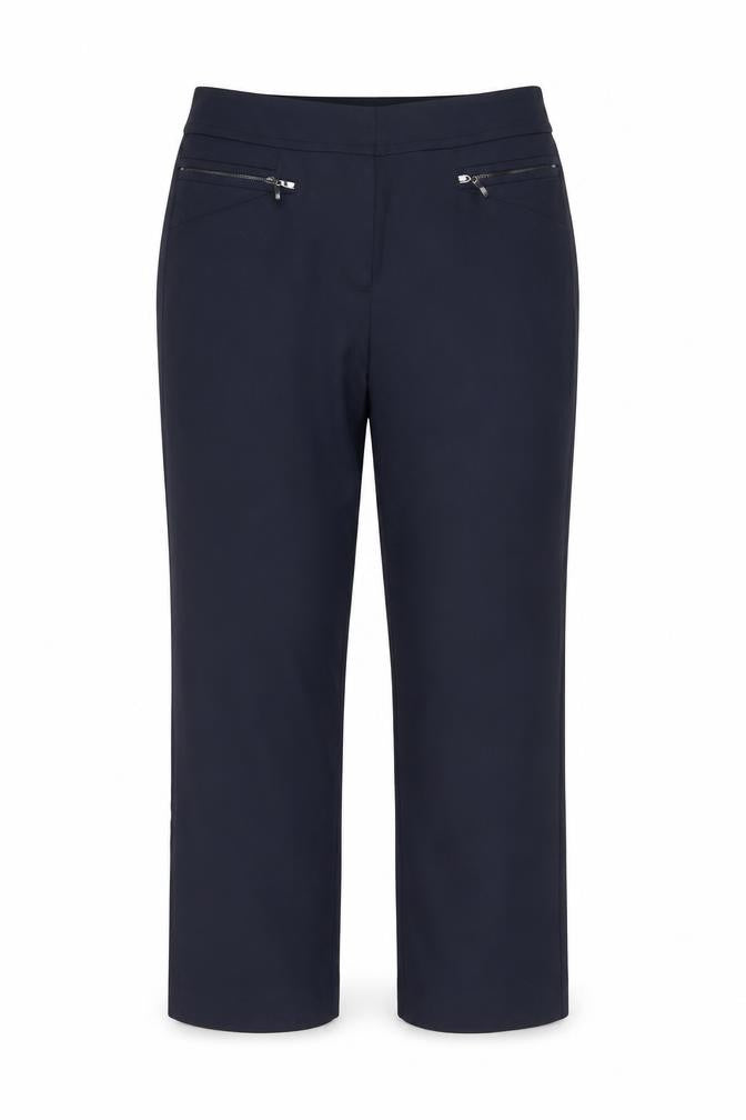 BHS Womens Navy Blue Size 12 Straight Leg Dress Pants