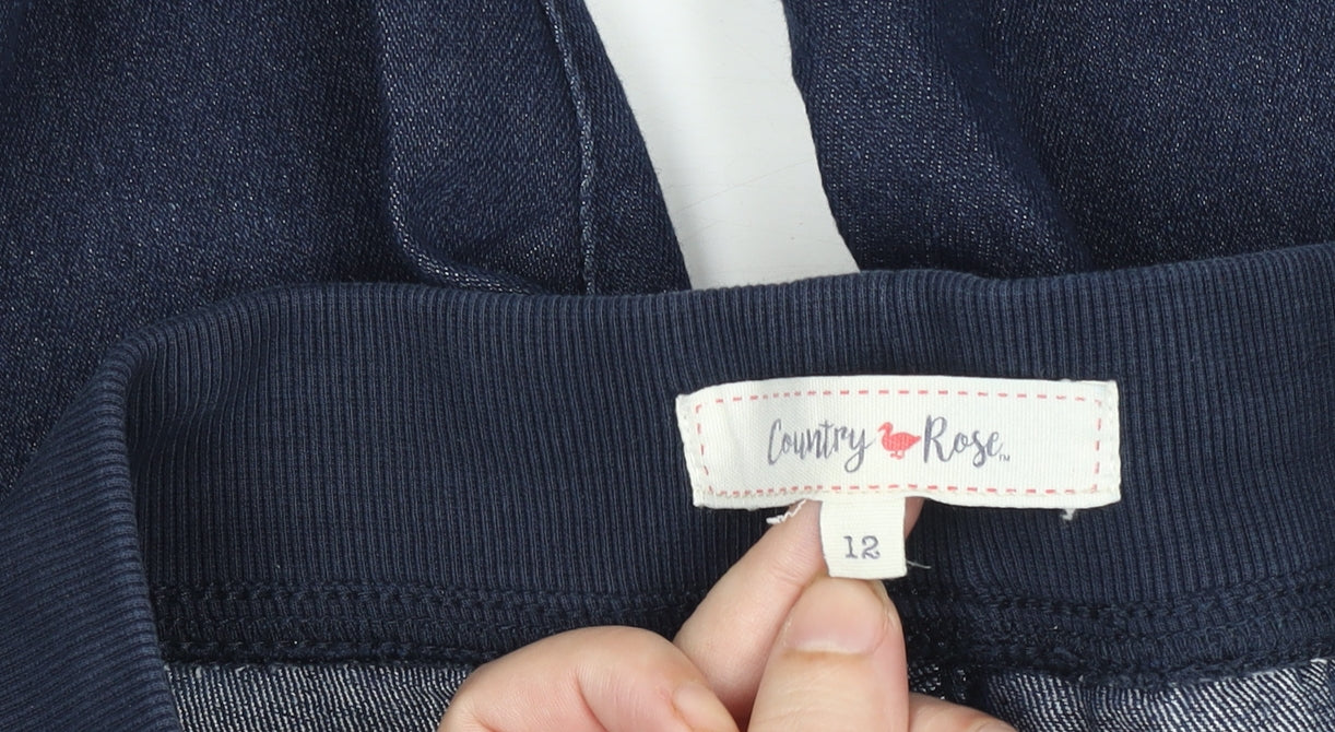 Country Rose Women’s Blue Size 12 Stretch Jegging Leggings