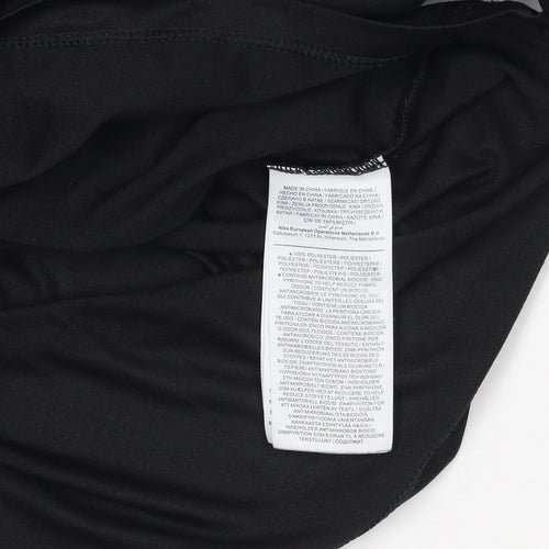 Nike Womens Black Dri-FIT Athletic T-Shirt Size M