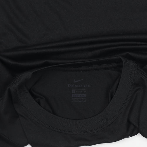 Nike Womens Black Dri-FIT Athletic T-Shirt Size M