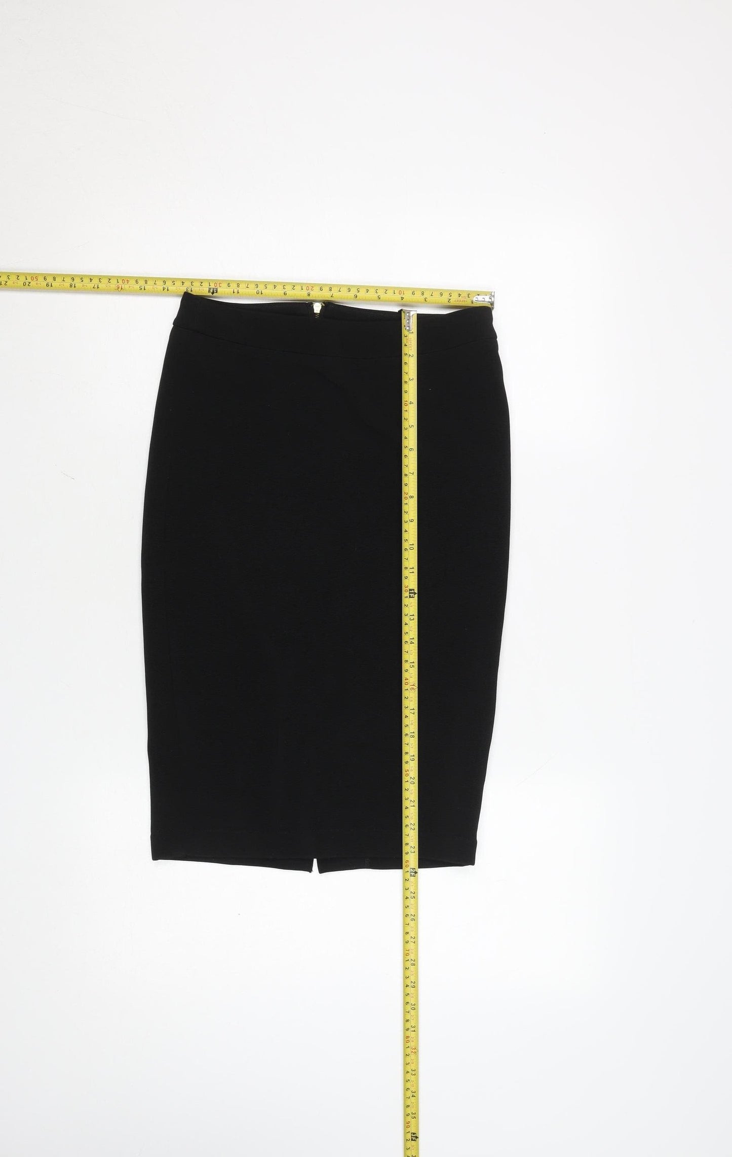 Awear Women’s Black Size 8 Pencil Skirt with Zip Detail