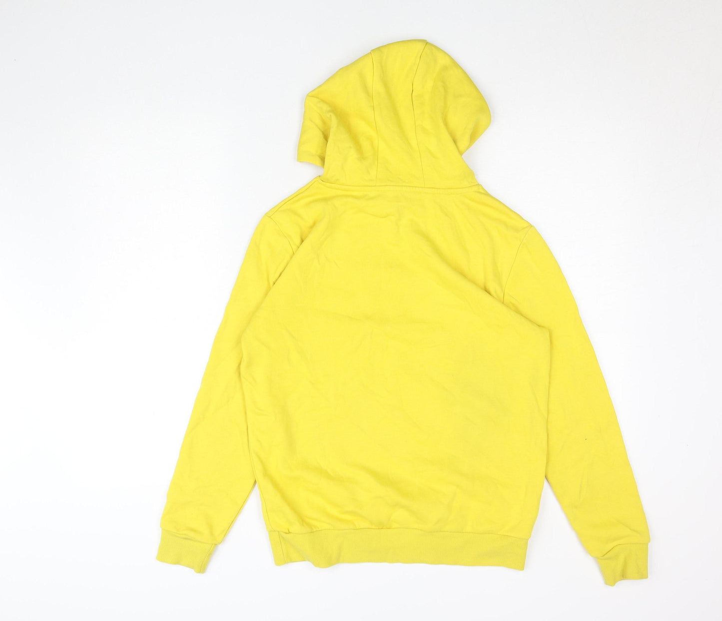 Dunnes Stores Boys Yellow Pullover Hoodie 10 Years Skate Graphic Fleece