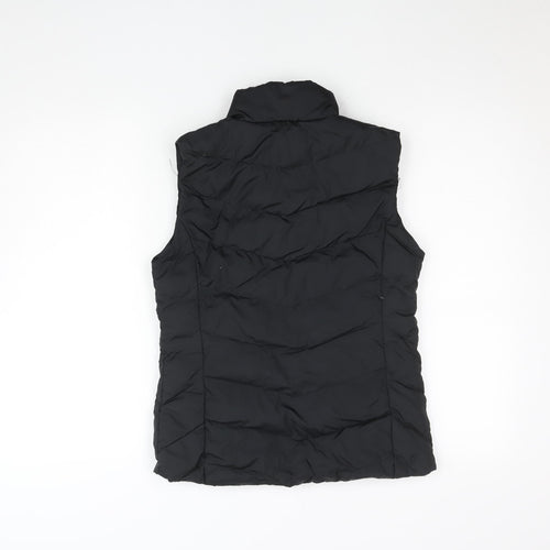 Mountain Warehouse Women's Black Puffer Waistcoat UK 8 Insulated Gilet
