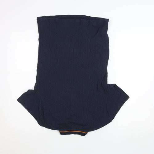 Topman Men's Blue Slim Fit Cotton Polo Shirt Size M
