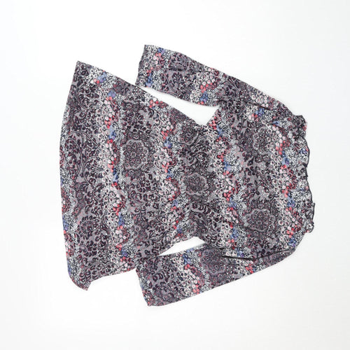 Marks and Spencer Per Una Women's Multicoloured Floral Tunic Blouse Size 10