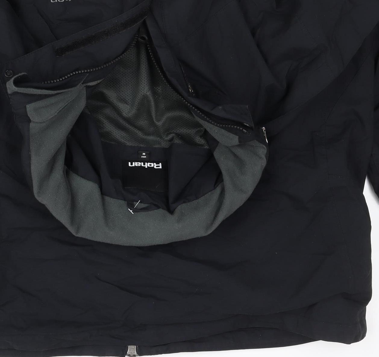 Rohan Barricade Men's Black Waterproof Parka Jacket Size M