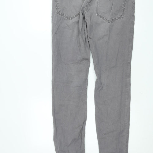 21MEN Slim Fit Grey Jeans Unisex Adults Size UK 34 Straight Denim