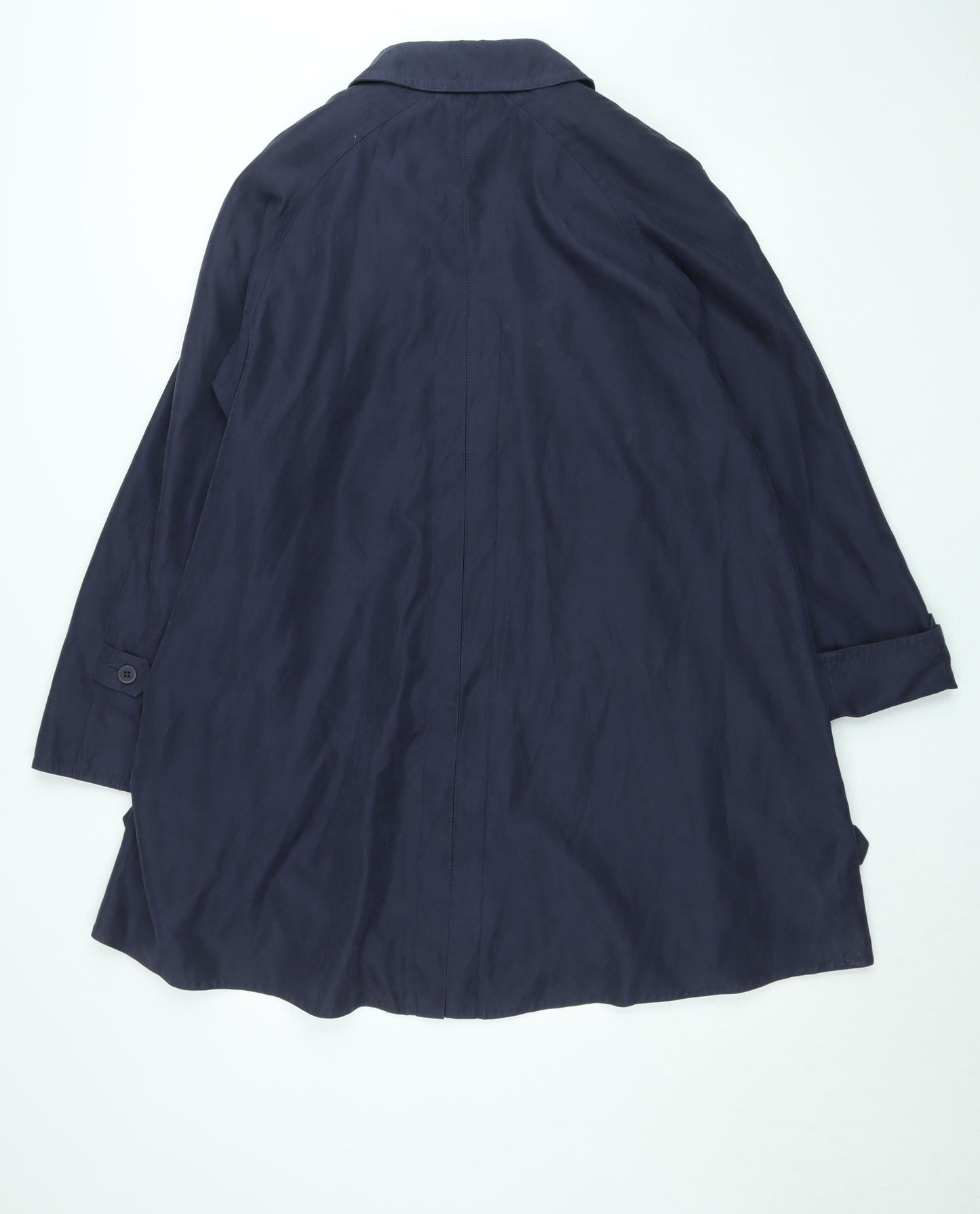 Dannimac Women's Blue Mid-Length Rain Coat S Water Resistant