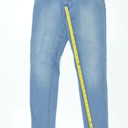 Denim Co. Womens Blue Size 8 Skinny Stretch Jeans