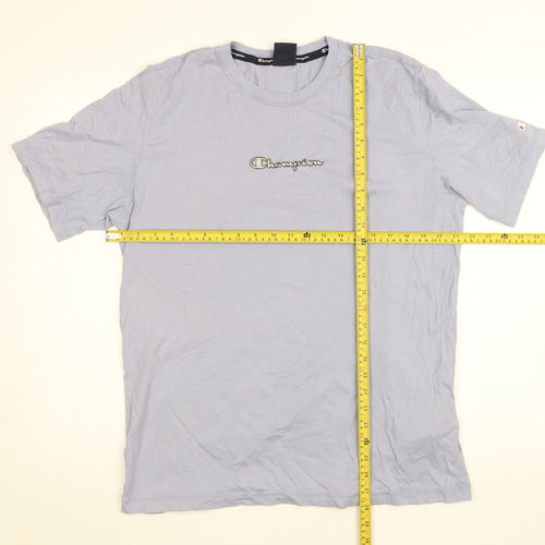 Champion Women’s Blue XL Basic Cotton Short Sleeve T-Shirt