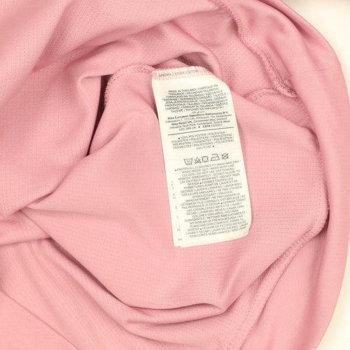 Nike Women's Pink XS Dri-FIT 1/4 Zip Running Top