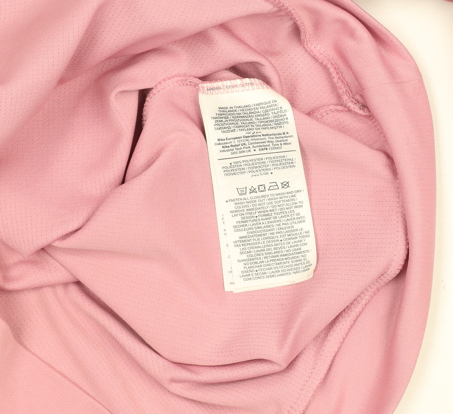 Nike Women's Pink XS Dri-FIT 1/4 Zip Running Top