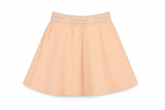 Firetrap Girls Pink A-Line Skirt 7-8 Years Elastic Waist Glitter Logo