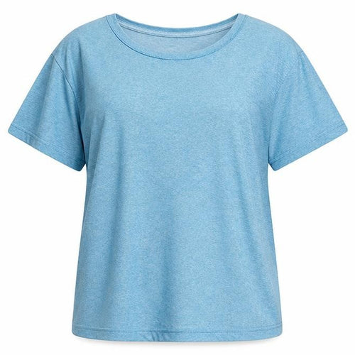 Rhino Women's Blue Polyester Short Sleeve Active T-Shirt M