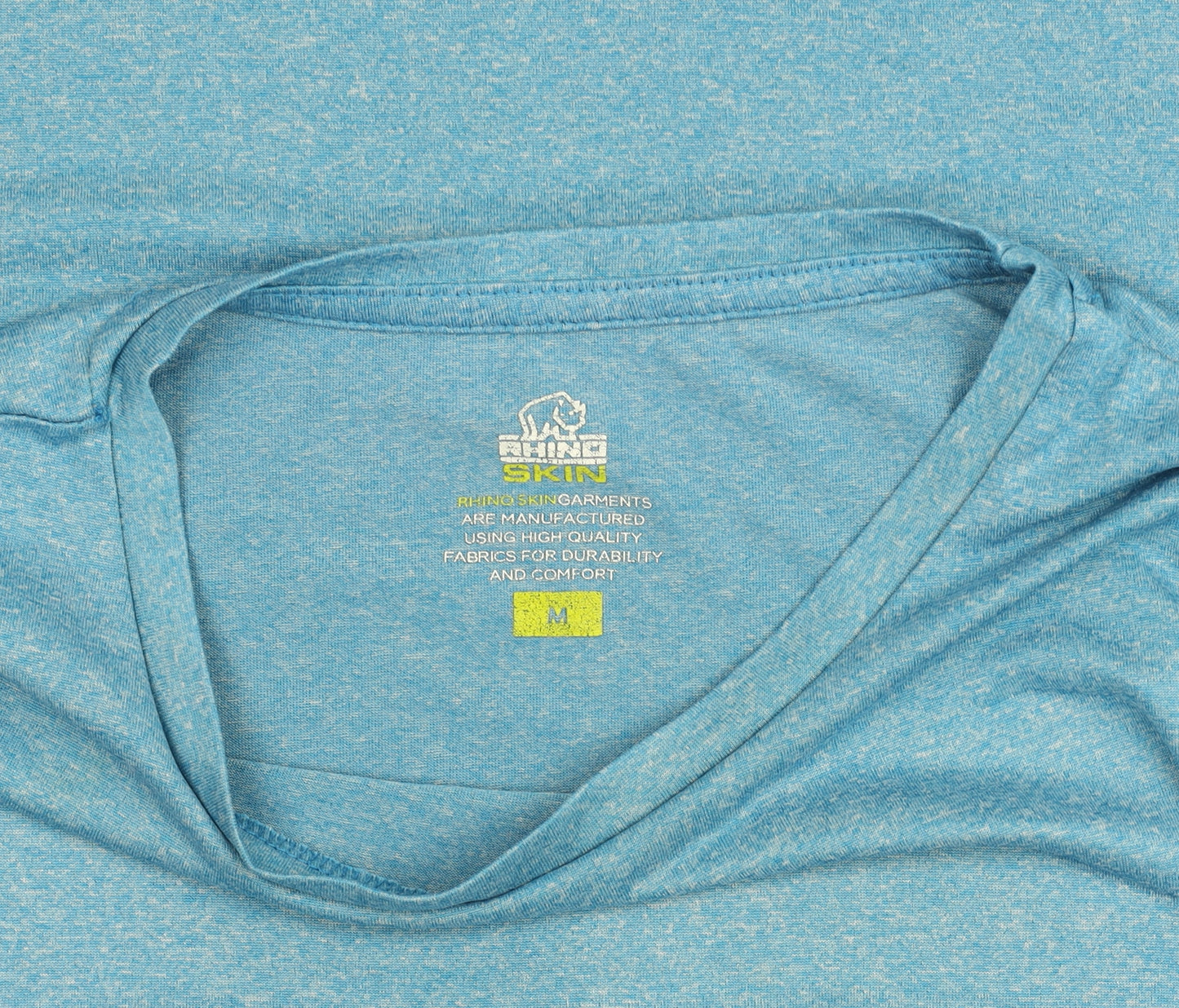 Rhino Women's Blue Polyester Short Sleeve Active T-Shirt M