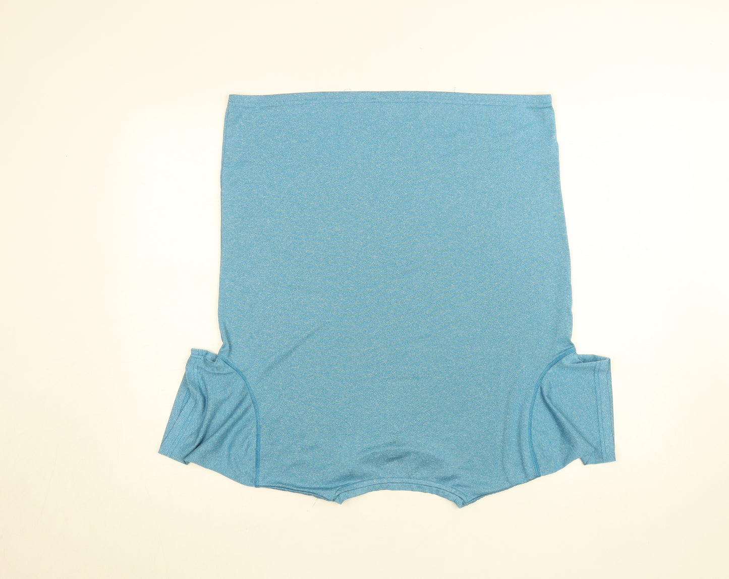 Rhino Women's Blue Polyester Short Sleeve Active T-Shirt M