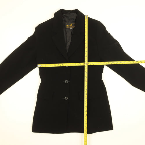 Alexis Collection Women's Black Classic Blazer Jacket Size S