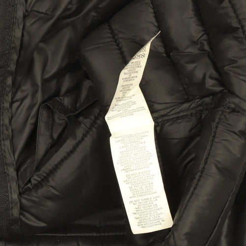 Atmosphere Womens Black S Lightweight Packable Quilted Puffer Jacket