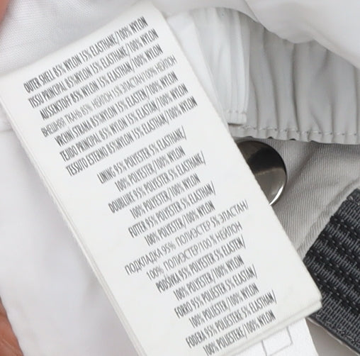 Poivre Blanc Girls White Ski Puffer Jacket Size 10 Years Waterproof Winter Coat