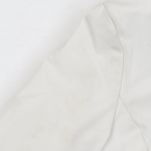 Poivre Blanc Girls White Ski Puffer Jacket Size 10 Years Waterproof Winter Coat