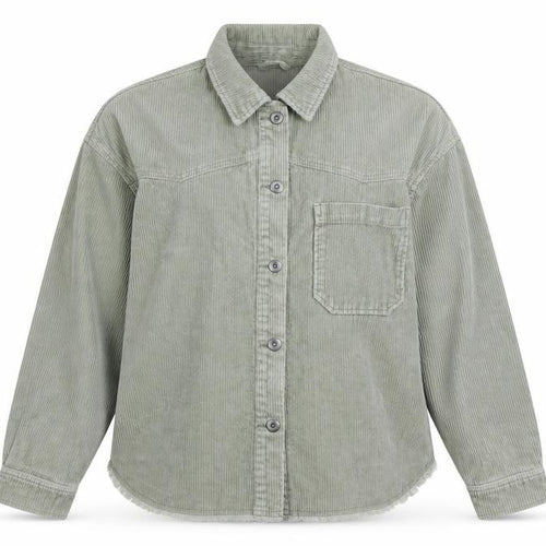 ZARA Women’s Green Corduroy Button Jacket Size L Casual