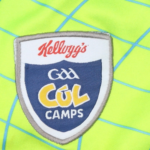 Kellogg's GAA Cúl Camps Boys Blue 3-4 Years 1/4 Zip Polyester Sweatshirt