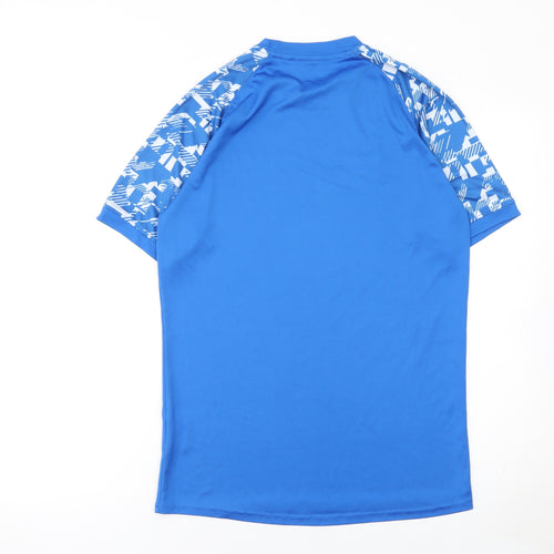 Umbro Men's Blue Football Jersey T-Shirt Size M Regular Fit