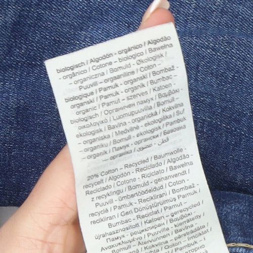 Jack & Jones Men's Blue Straight Jeans 32x32 Cotton Denim