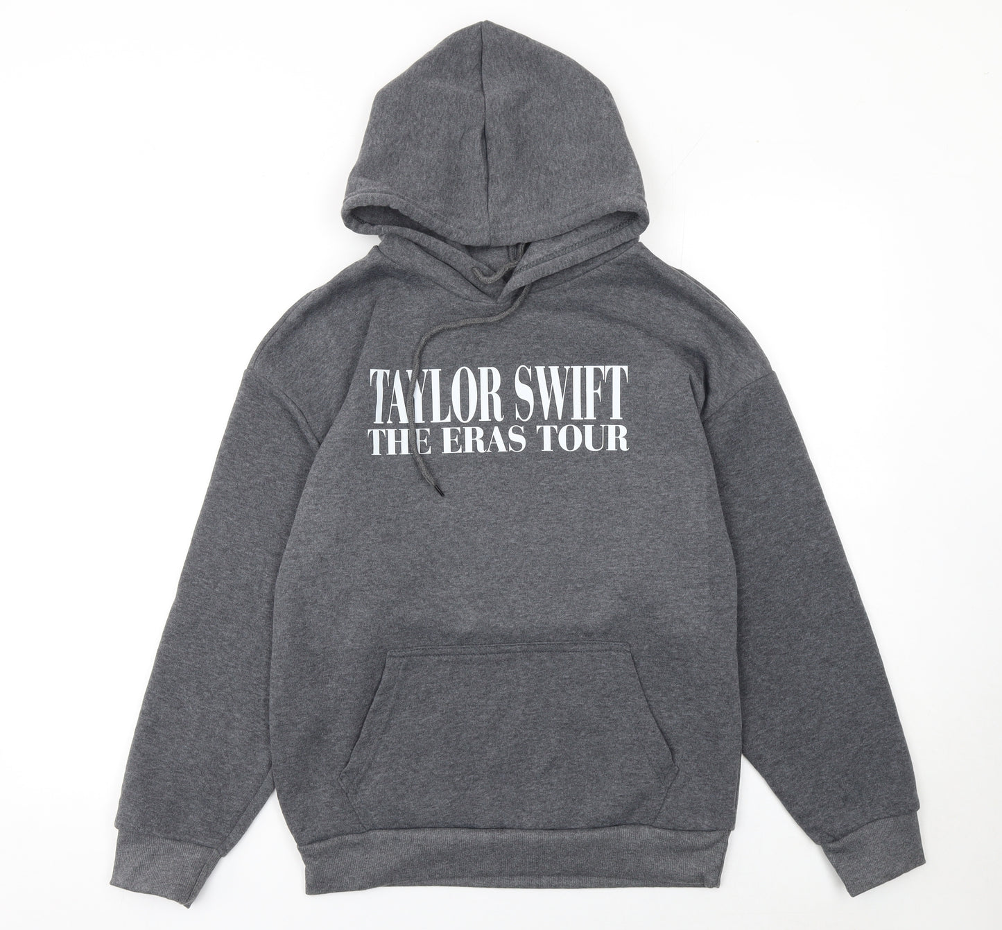 Taylor Swift Eras Tour Grey Women's M Pullover Hoodie Sweatshirt
