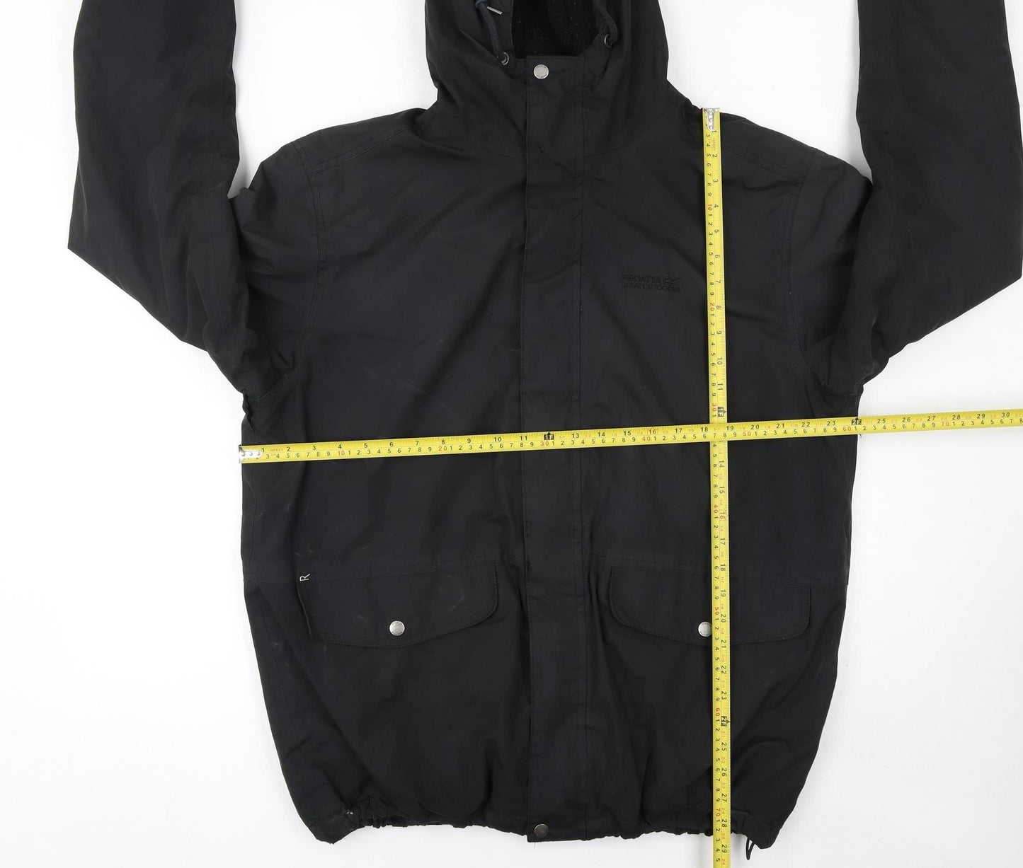 Regatta Men's Black XL Waterproof Hooded Parka Jacket